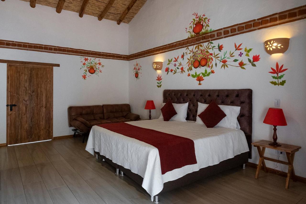 Hotel Spa Casa De Adobe Villa De Leyva Luaran gambar